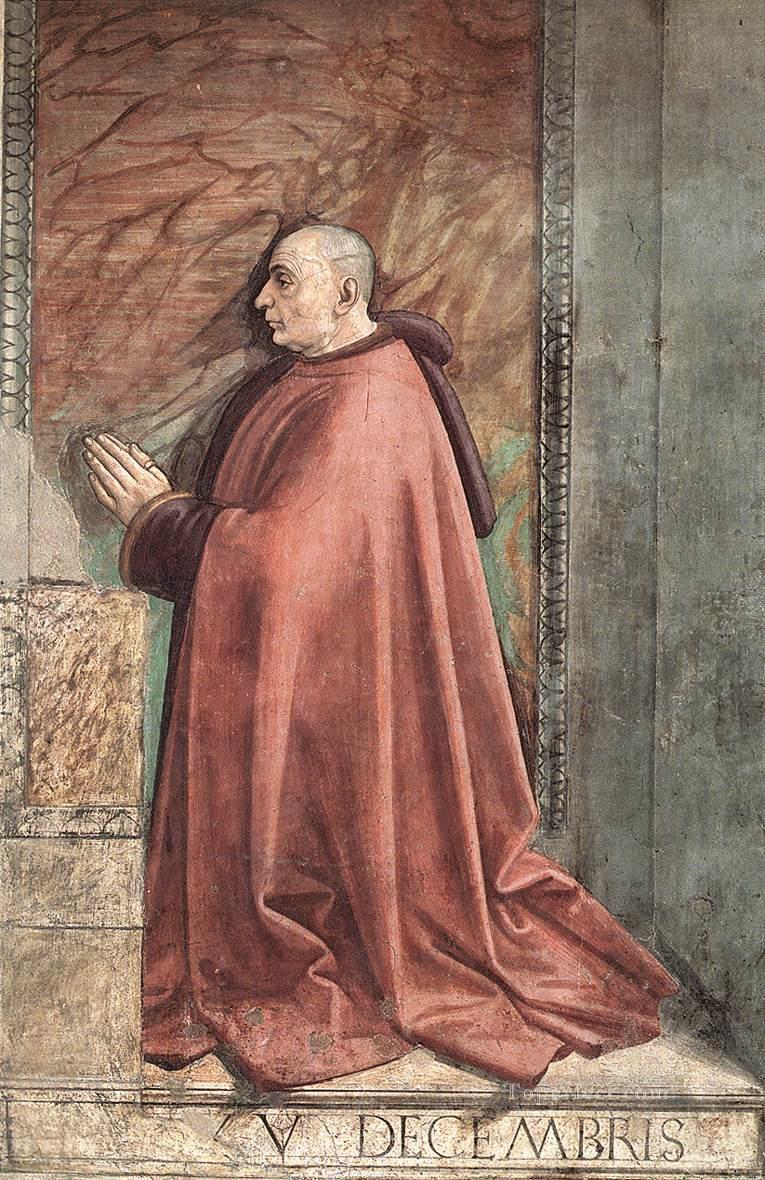 寄贈者の肖像 フランチェスコ・サセッティ ルネサンス フィレンツェ ドメニコ・ギルランダイオ油絵